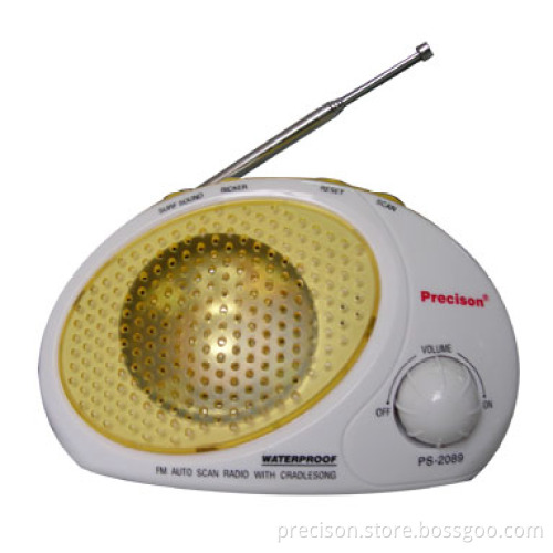 PS-2089 Waterproof bathroom shower radio